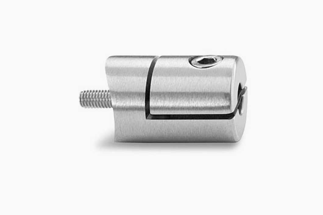 Panel bracket for tube 42,4 mm, Stainless steel