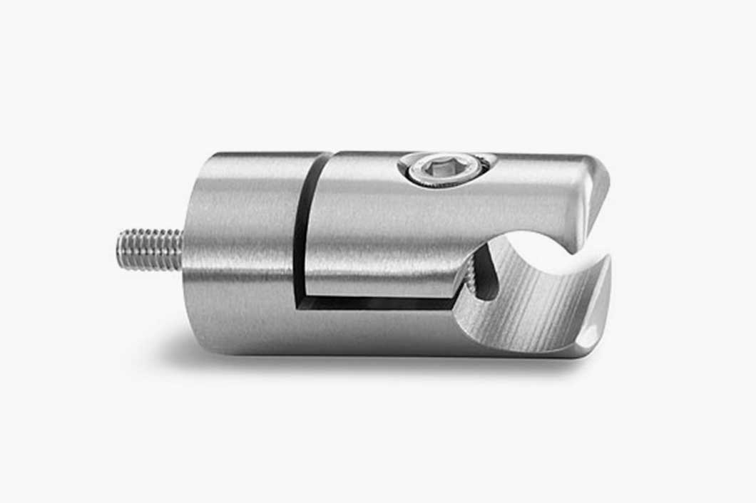 Profile bracket LR 18 for adapter, Stainless steel