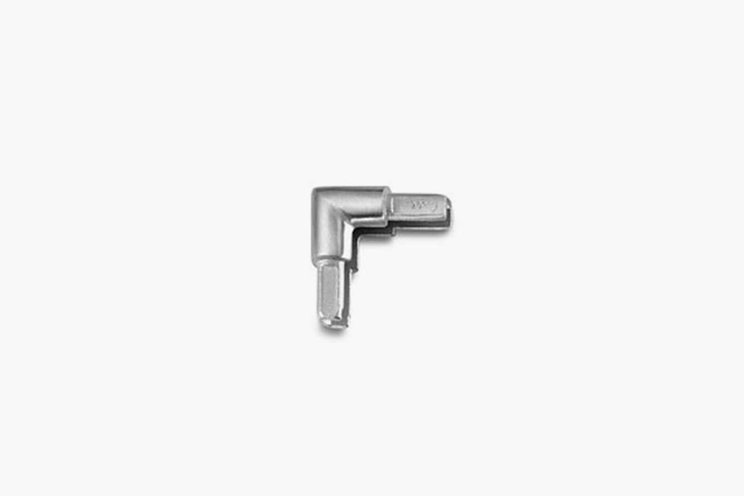 Corner connector LR 10, Stainless steel