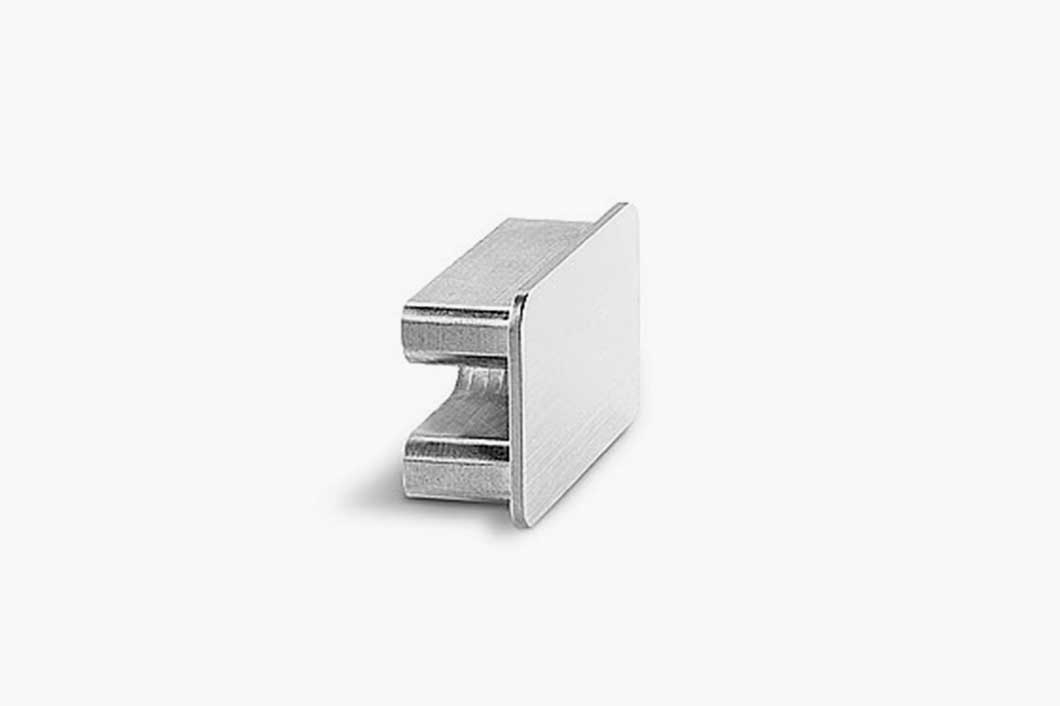 Profile end cap LE 20x30, Stainless steel
