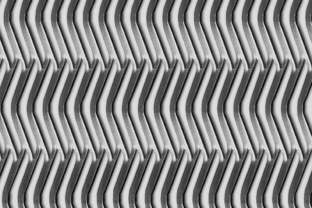 Armadillo 115x10x3, Expanded metal, Aluminium, 2 x 1000 x 2000 mm