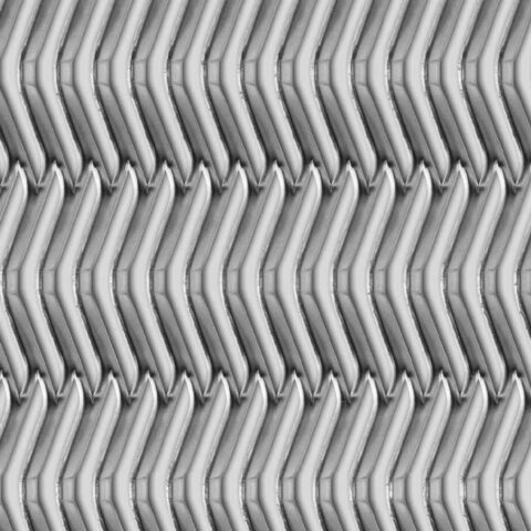 Armadillo 115x10x3, Expanded metal, Aluminium, 3 x 1000 x 2000 mm - Image 2