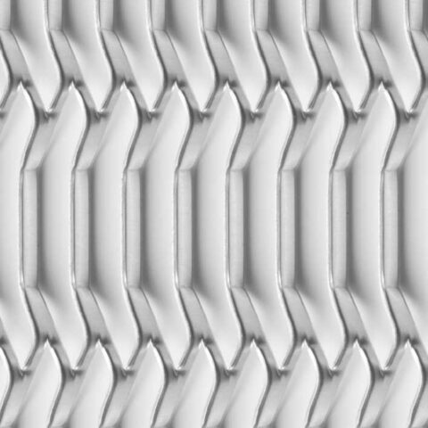 Armadillo 150x15x4, Expanded metal, Aluminium, 2 x 1000 x 2000 mm - Image 2