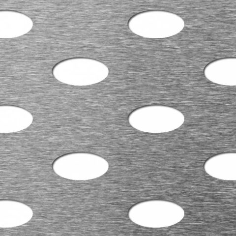 Ellipse EVL 15x30, Perforated sheet, Aluminium, 2 x 1000 x 2000 mm - Image 1