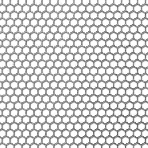 H6 T6,7, Perforated sheet, Mild Steel, 1 x 1000 x 2000 mm - Image 1