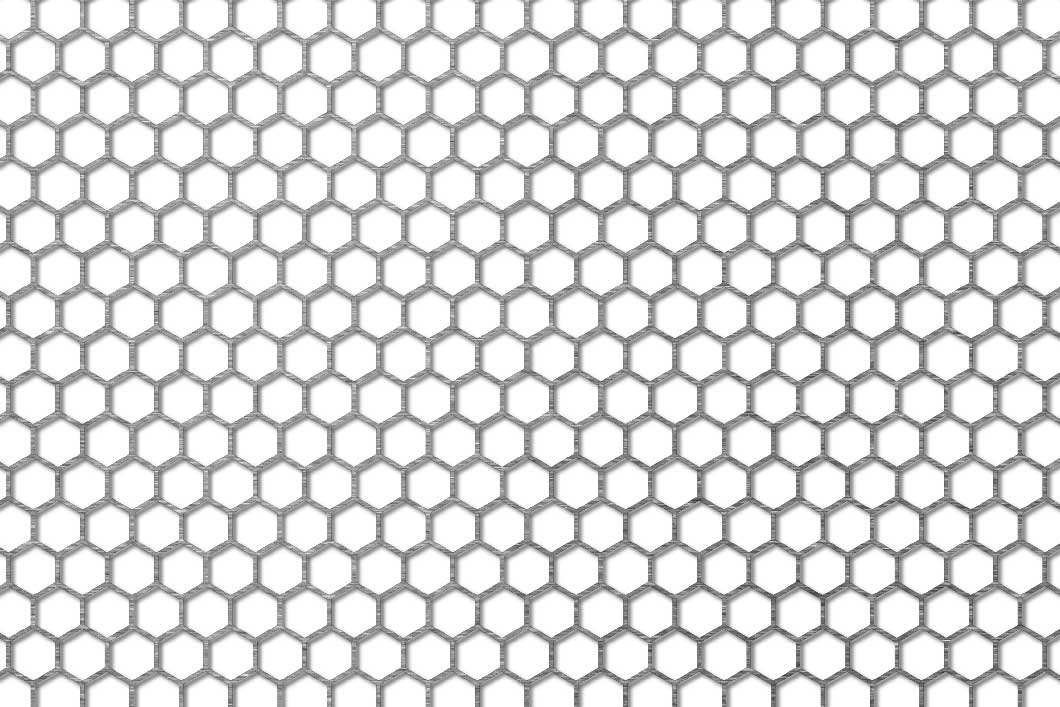 H8 T8,7, Perforated sheet, Mild Steel, 1 x 1000 x 2000 mm