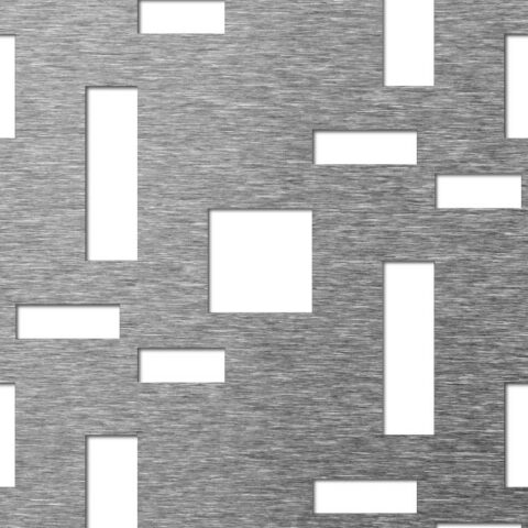 Infinity, Perforated sheet, Mild Steel, 1.5 x 1000 x 2000 mm - Image 1