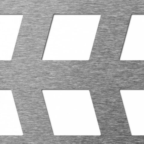 Leporello, Perforated sheet, Aluminium, 1.5 x 1000 x 2000 mm - Image 1