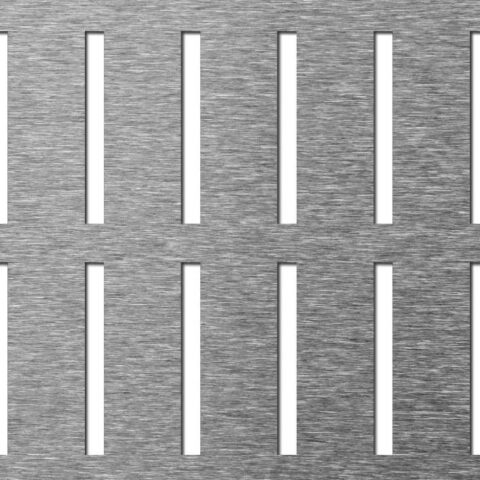 LC5x50 U25x60, Perforated sheet, Aluminium, 1.5 x 1250 x 2500 mm - Image 1