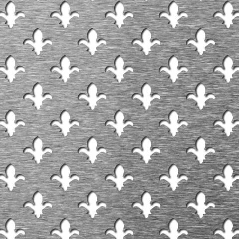 Lily 15, Perforated sheet, Aluminium, 2 x 1000 x 2000 mm - Image 1