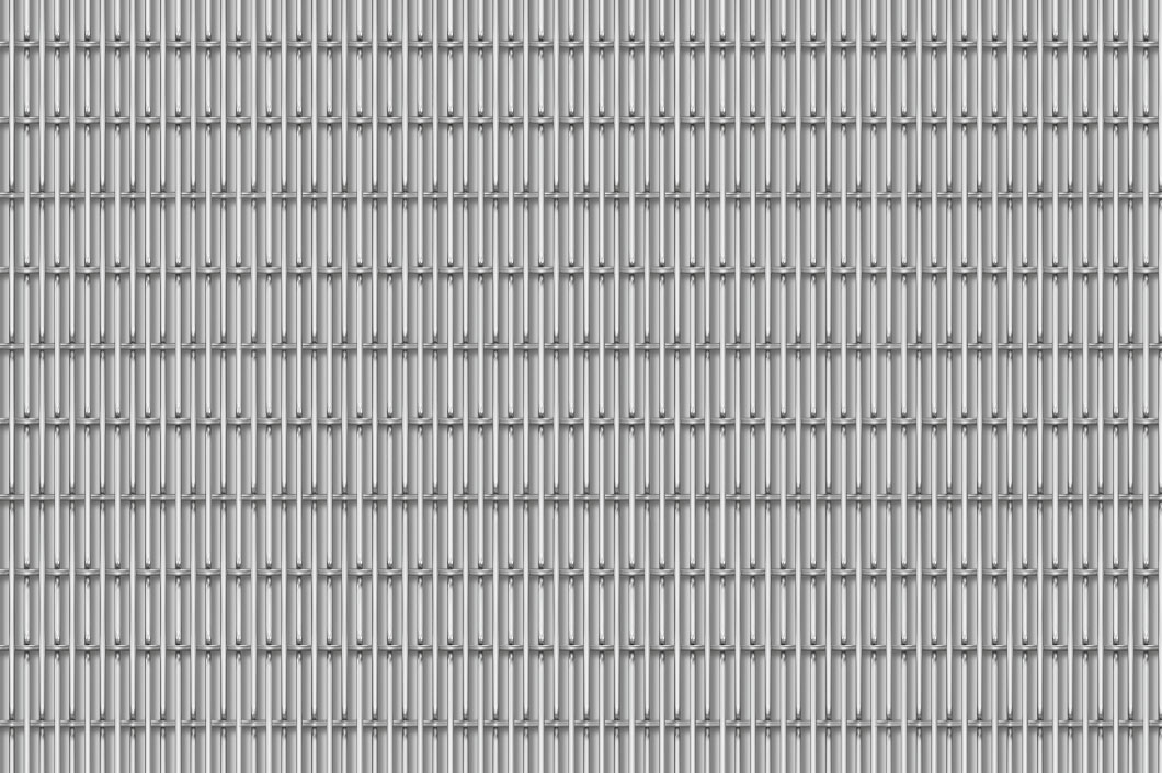 PC-Omega 1520, Decorative mesh, Stainless steel, 2 x 1000 x 1000 mm