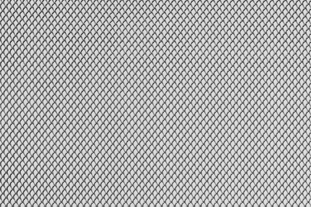 Square flat rolled Q5 5x4x0,8, Expanded metal, Aluminium, 1 x 1000 x 2000 mm