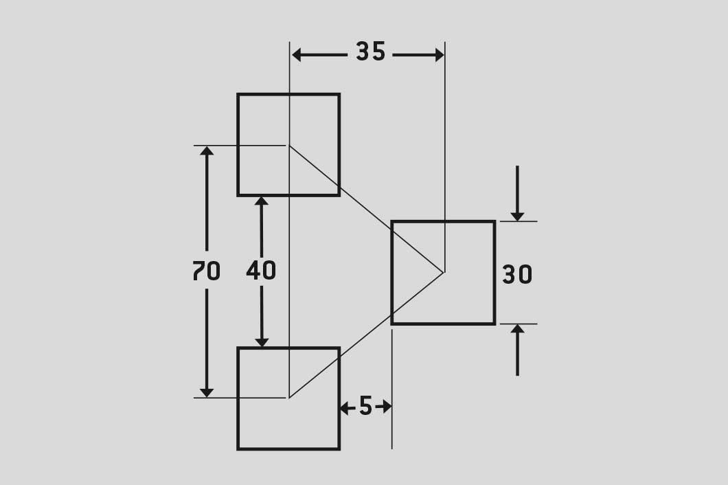 Chess 30, Perforated sheet, Aluminium, 2 x 1500 x 3000 mm