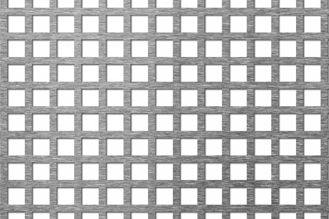 C10 U14, Perforated sheet, Mild Steel, 1 x 1000 x 2000 mm