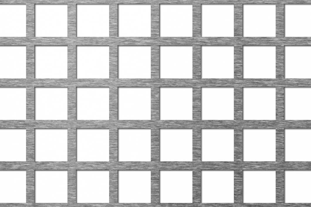 C20 U25, Perforated sheet, Stainless steel, 2 x 1000 x 2000 mm