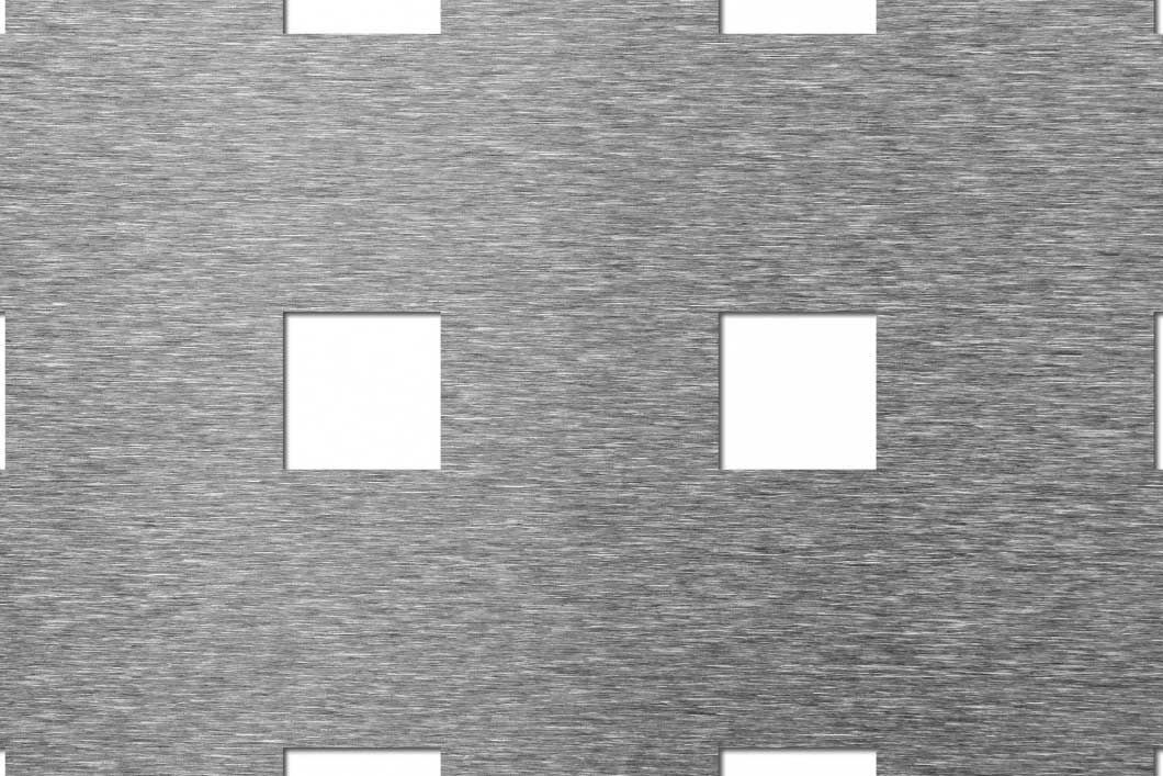 C25 U70, Perforated sheet, Stainless steel, 1.5 x 1000 x 2000 mm