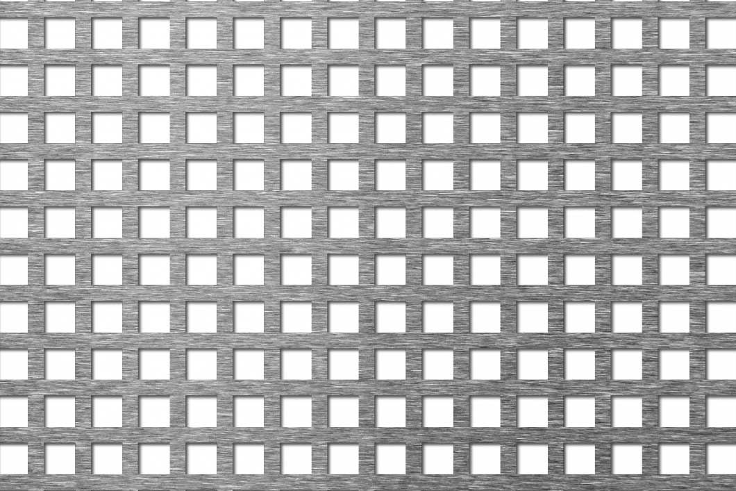 C8 U12, Perforated sheet, Stainless steel, 1.5 x 1000 x 2000 mm