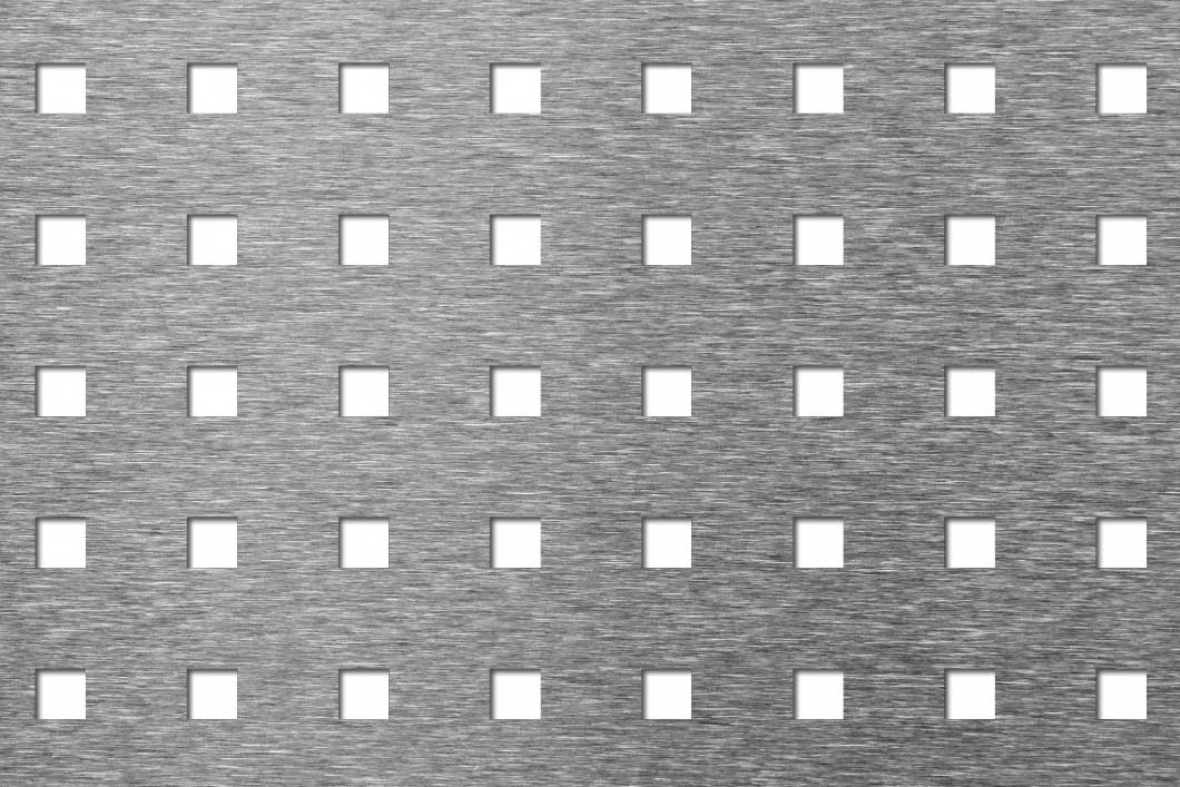 C8 U24, Perforated sheet, pre galvanised steel, 1.5 x 1000 x 2000 mm