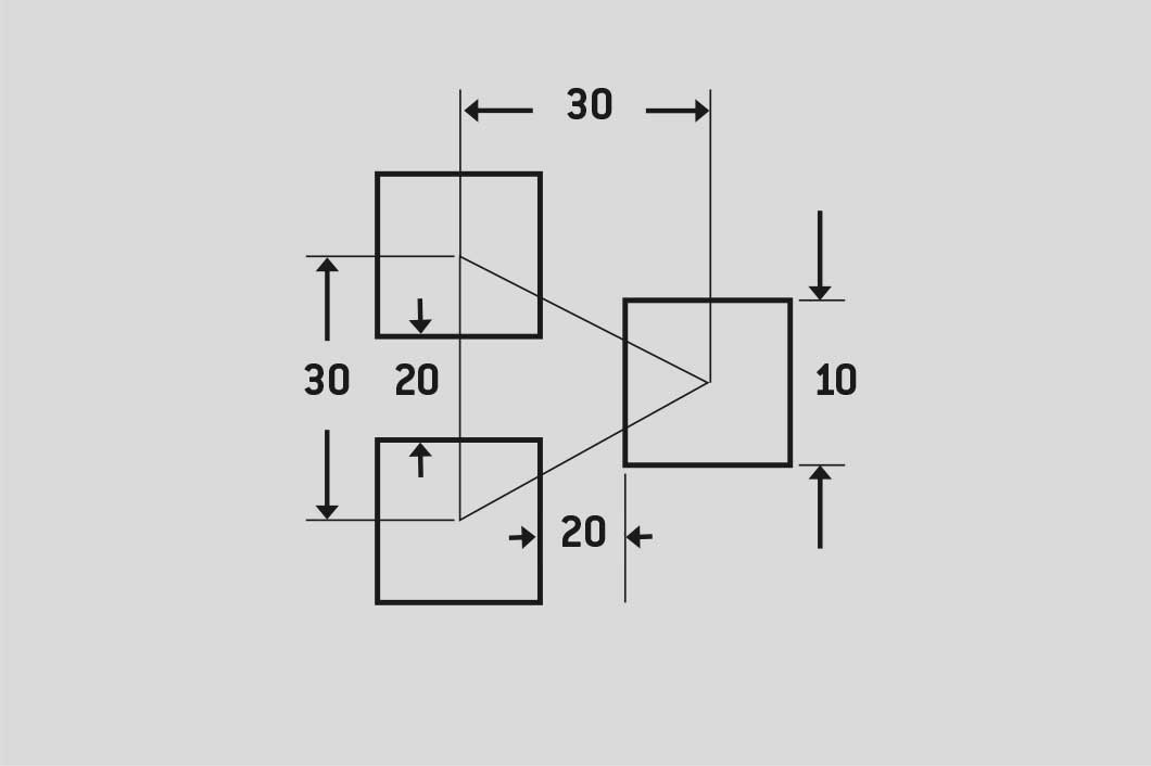 C10 T30 90°, Perforated sheet, Aluminium, 1 x 1500 x 3000 mm