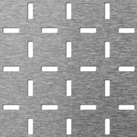 Matrix, Perforated sheet, Aluminium, 2 x 1000 x 2000 mm - Image 1