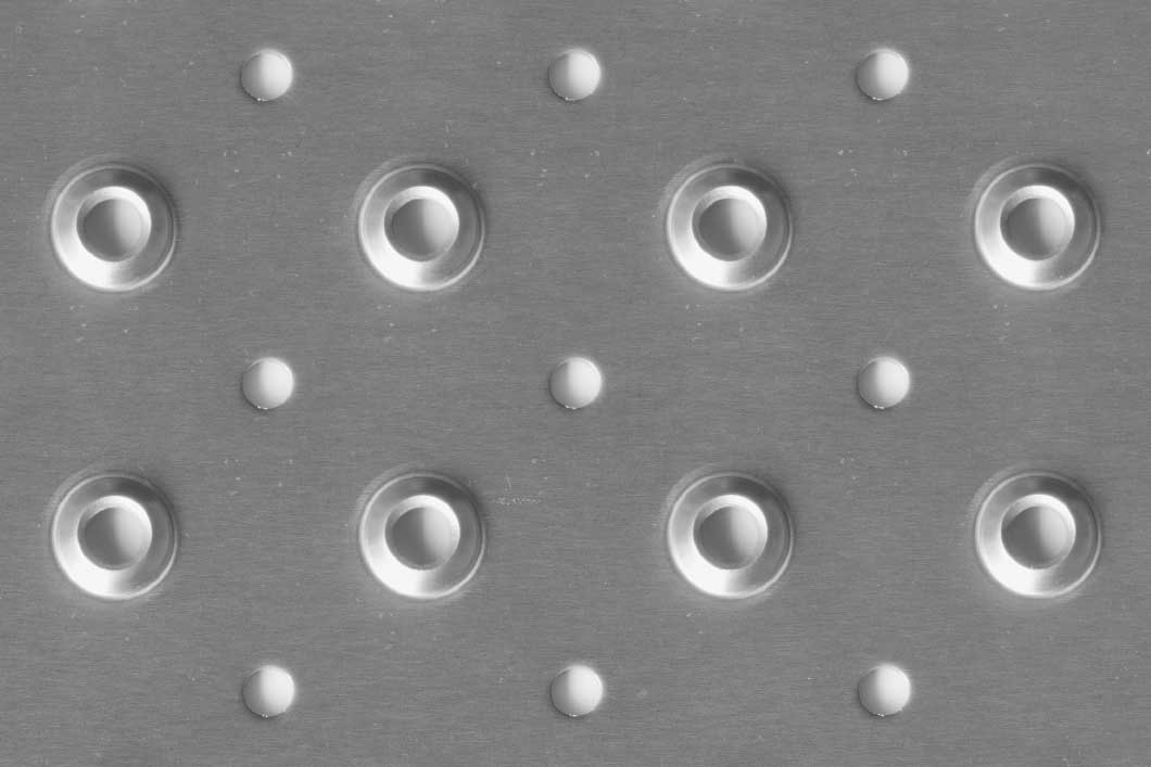 Ras 9-35,35, Textured sheet, Mild Steel, 3 x 1500 x 3000 mm