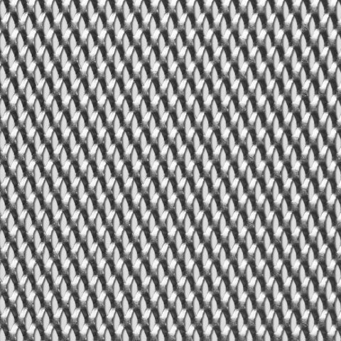 Rhomb 12x6x2, Expanded metal, Aluminium, 1 x 1000 x 2000 mm - Image 1