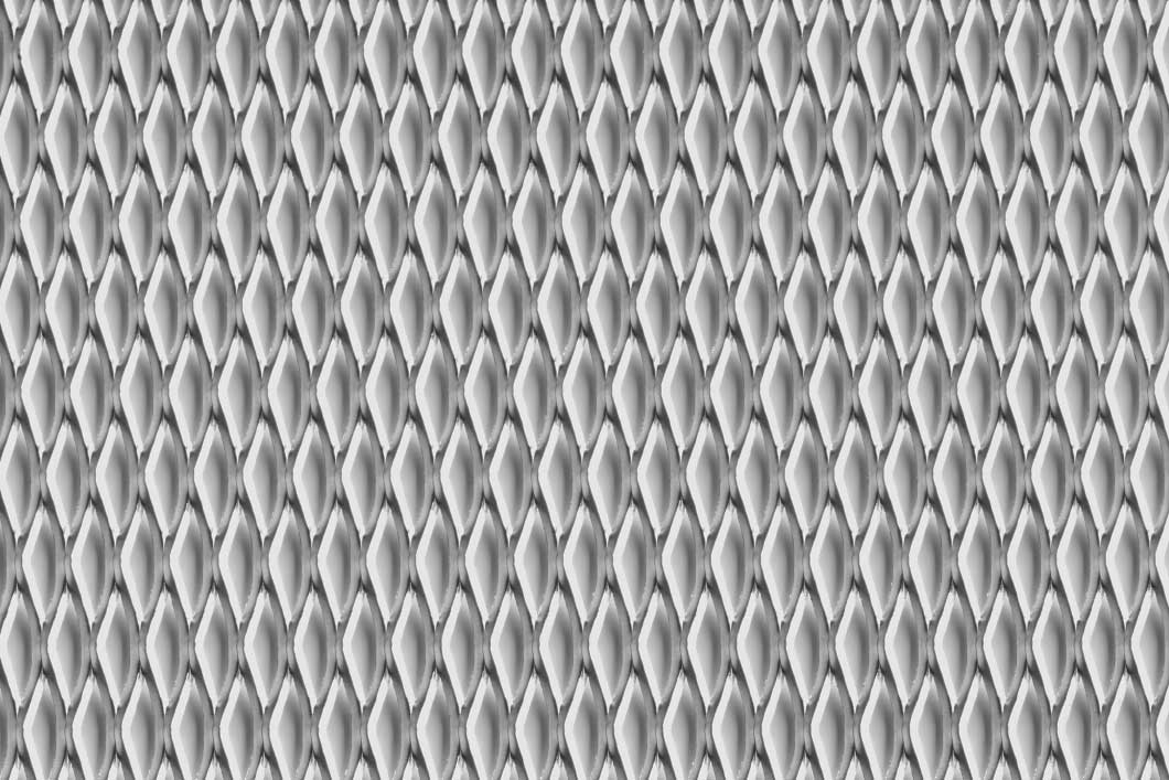 Rhomb 27x8x2, Expanded metal, Mild Steel, 1.5 x 1250 x 2500 mm