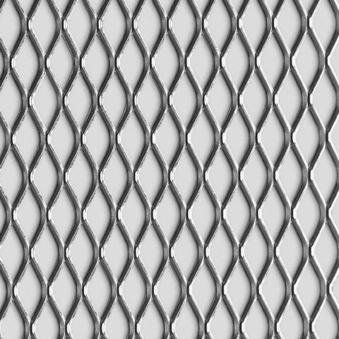 Rhomb 28x13x2, Expanded metal, Mild Steel, 1.5 x 1000 x 2000 mm - Image 1
