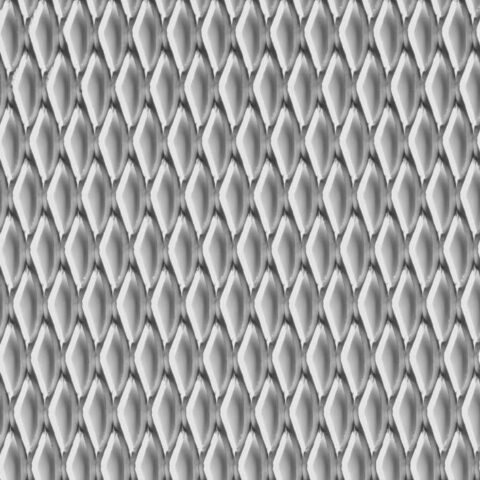 Rhomb 28x9x2,5, Expanded metal, Mild Steel, 1 x 1000 x 2000 mm - Image 1