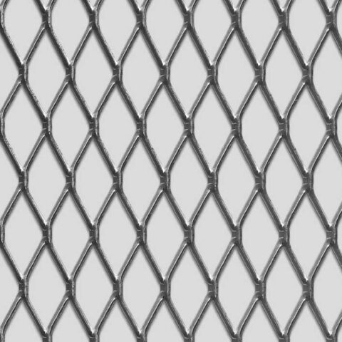 Rhomb 40x17x2, Expanded metal, Mild Steel, 1.5 x 1000 x 2000 mm - Image 1