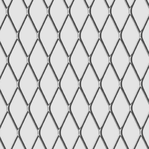 Rhomb 40x17x2, Expanded metal, Mild Steel, 1.5 x 1000 x 2000 mm - Image 2