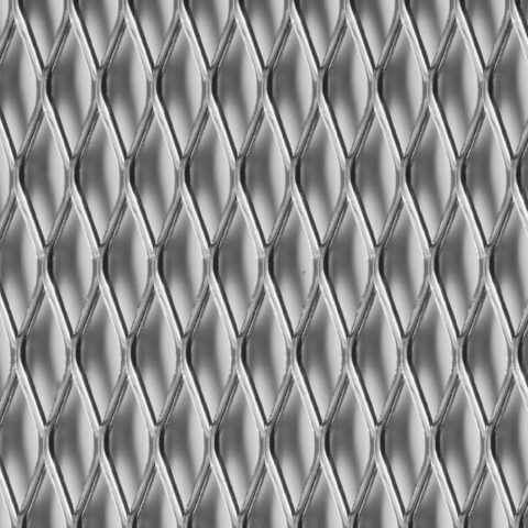 Rhomb 42x13x2, Expanded metal, Mild Steel, 2 x 1250 x 2500 mm - Image 1