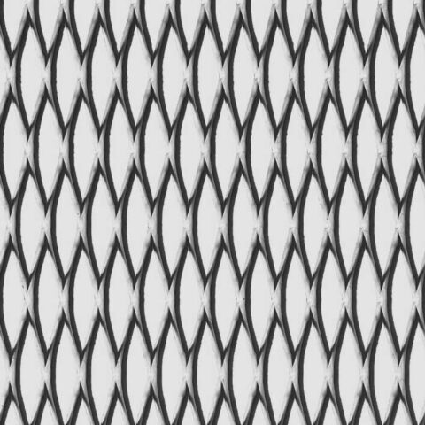 Rhomb 43x10x2,5, Expanded metal, Mild Steel, 2 x 1250 x 2500 mm - Image 2