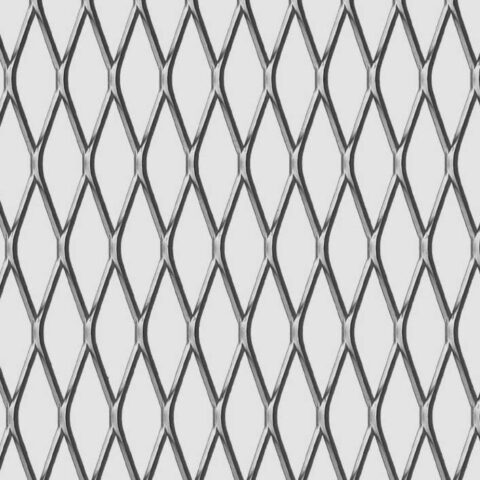 Rhomb 43x13x2,5, Expanded metal, Mild Steel, 1.5 x 1250 x 2500 mm - Image 2
