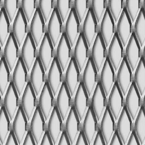 Rhomb 43x15x4, Expanded metal, Mild Steel, 3 x 1250 x 2500 mm - Image 1