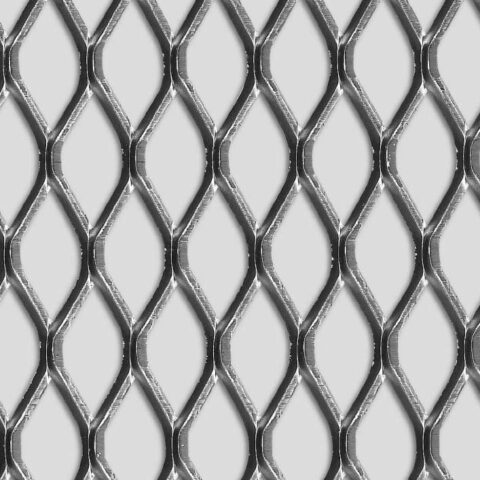 Rhomb 50x22x4, Expanded metal, Mild Steel, 3 x 1000 x 2000 mm - Image 1