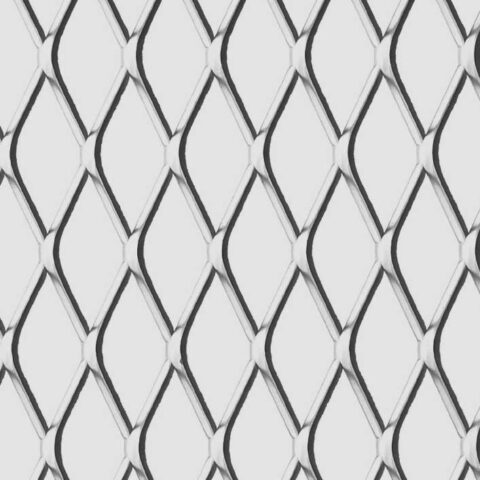 Rhomb 50x22x4, Expanded metal, Mild Steel, 3 x 1000 x 2000 mm - Image 2