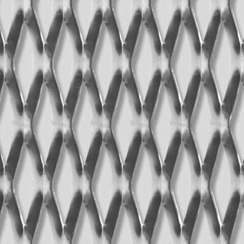 Rhomb 62x20x6, Expanded metal, Mild Steel, 3 x 1250 x 2500 mm - Image 1