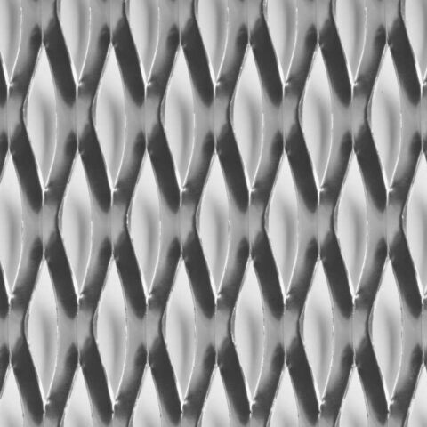 Rhomb 62x20x7, Expanded metal, Mild Steel, 3 x 1250 x 2500 mm - Image 1