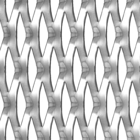 Rhomb 62x20x7,5, Expanded metal, Mild Steel, 2 x 1250 x 2500 mm - Image 2