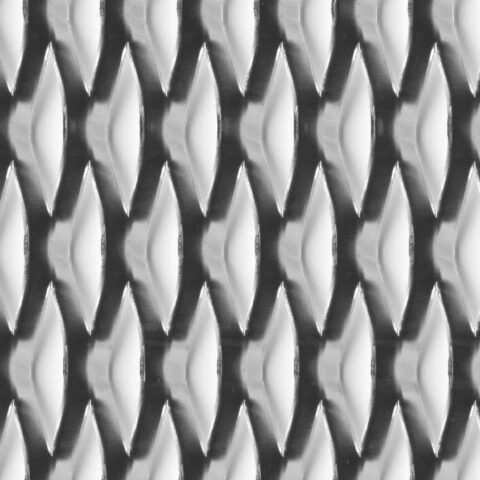 Rhomb 62x20x7, Expanded metal, Mild Steel, 3 x 1250 x 2500 mm - Image 2