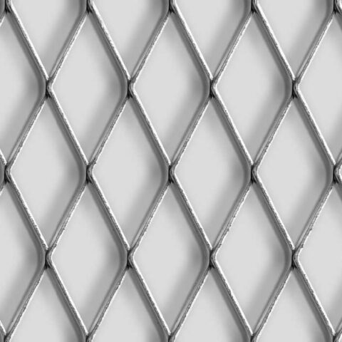 Rhomb 62x30x3, Expanded metal, Mild Steel, 2 x 1500 x 2000 mm - Image 1