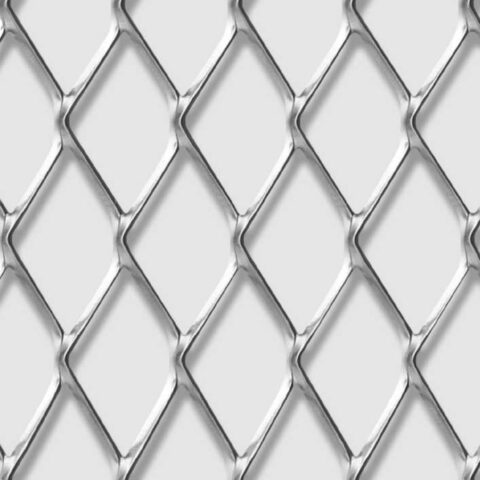 Rhomb 62x30x4, Expanded metal, Mild Steel, 3 x 1500 x 2000 mm - Image 1
