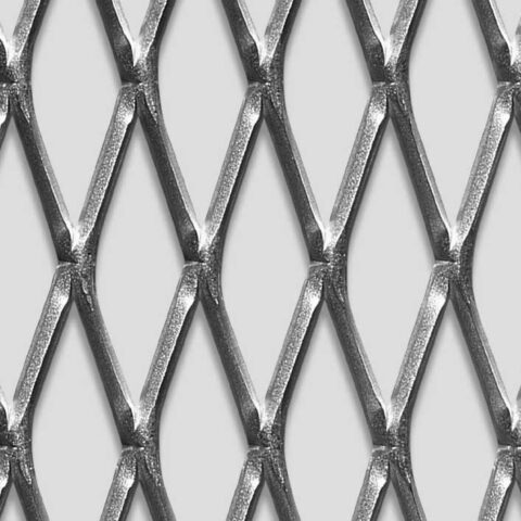 Rhomb 88x30x3, Expanded metal, Mild Steel, 3 x 1250 x 2500 mm - Image 1