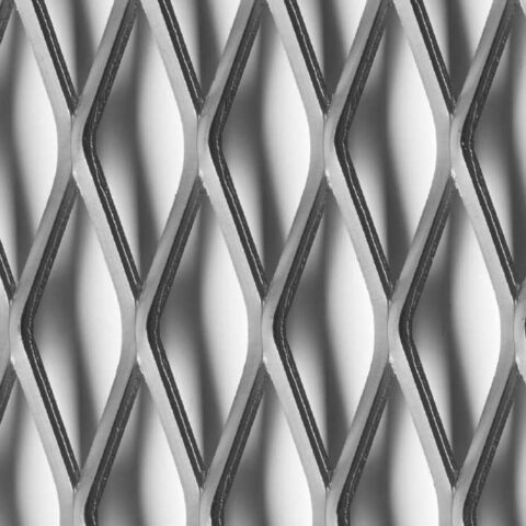 Rhomb 88x30x6, Expanded metal, Mild Steel, 4 x 1250 x 2500 mm - Image 1
