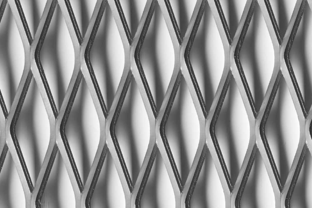 Rhomb 88x30x6, Expanded metal, Mild Steel, 4 x 1250 x 2500 mm