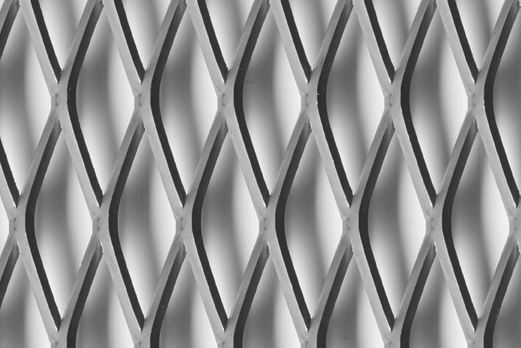 Rhomb 88x30x6, Expanded metal, Mild Steel, 4 x 1250 x 2500 mm