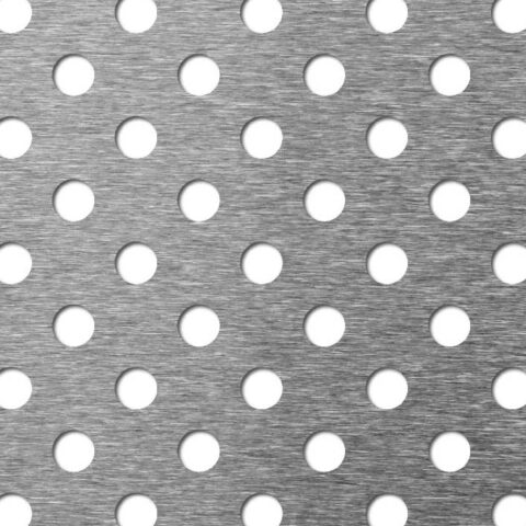 RM10 U21, Perforated sheet, Aluminium, 1.5 x 1000 x 2000 mm - Image 1