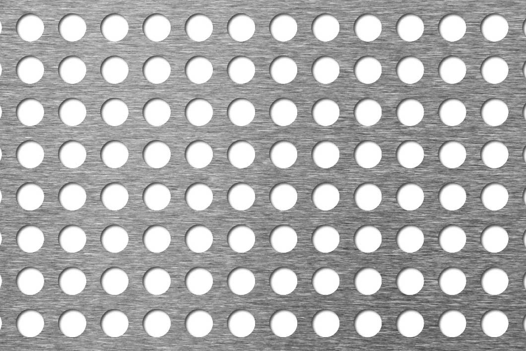 R10 U15, Perforated sheet, Aluminium, 2 x 1500 x 3000 mm