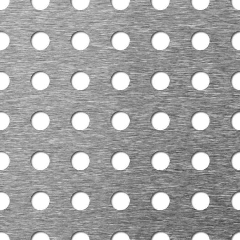 R10 U20,78, Perforated sheet, Aluminium, 1.5 x 1000 x 2000 mm - Image 1